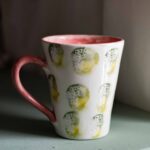 Χειροποίητη κεραμική κούπα "ALA ENGLISH HOME"